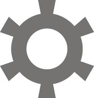 Cog Gear Setting  Flat Color Icon Vector icon banner Template