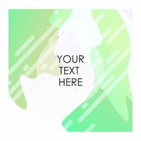 Colorful background with typography vector