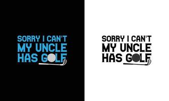 Golf Quote T shirt design, typography vector