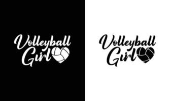 Volleyball Quote T shirt design, typography vector