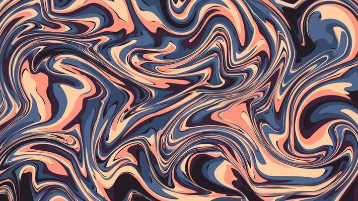 Inkscape Deep Pastel Background Design