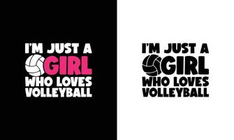 Volleyball Quote T shirt design, typography vector