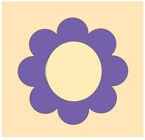 simple and minimal floral design vector