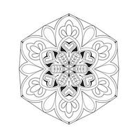 mandala bundle background black and white design concept vector