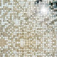 Multi-colored mosaic ceramic tile wall photo