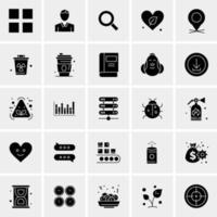 25 Universal Business Icons Vector Creative Icon Illustration to use in web and Mobile Related project