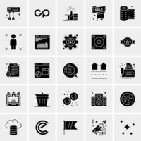 25 Universal Business Icons Vector Creative Icon Illustration to use in web and Mobile Related project