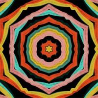 Abstract kaleidoscope background. Beautiful kaleidoscope seamless pattern. Multicolor mosaic texture. Seamless kaleidoscope texture. Unique kaleidoscope design vector