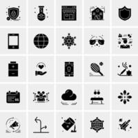 25 Universal Business Icons Vector Creative Icon Illustration to use in web and Mobile Related project