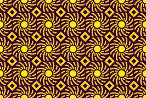 Sun seamless pattern. Repeating abstract pattern with sun symbol. Template for your design projects. vector