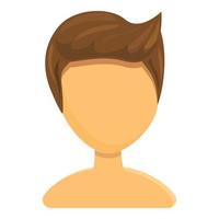 Vintage haircut icon, cartoon style vector