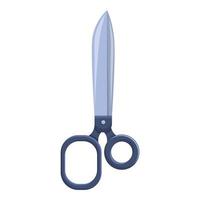 Sewing scissors icon, cartoon style