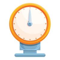 Pressure pipe icon, cartoon style vector