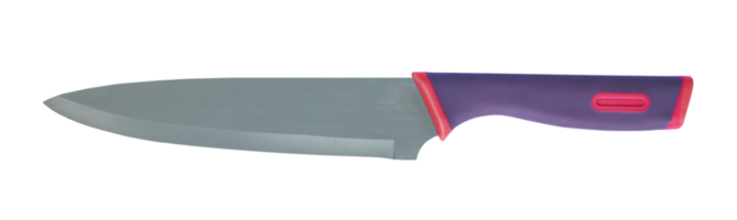 knife with a plastic handle png