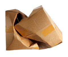 brown cardboard box png