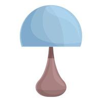 Table lamp icon cartoon vector. Interior stand vector