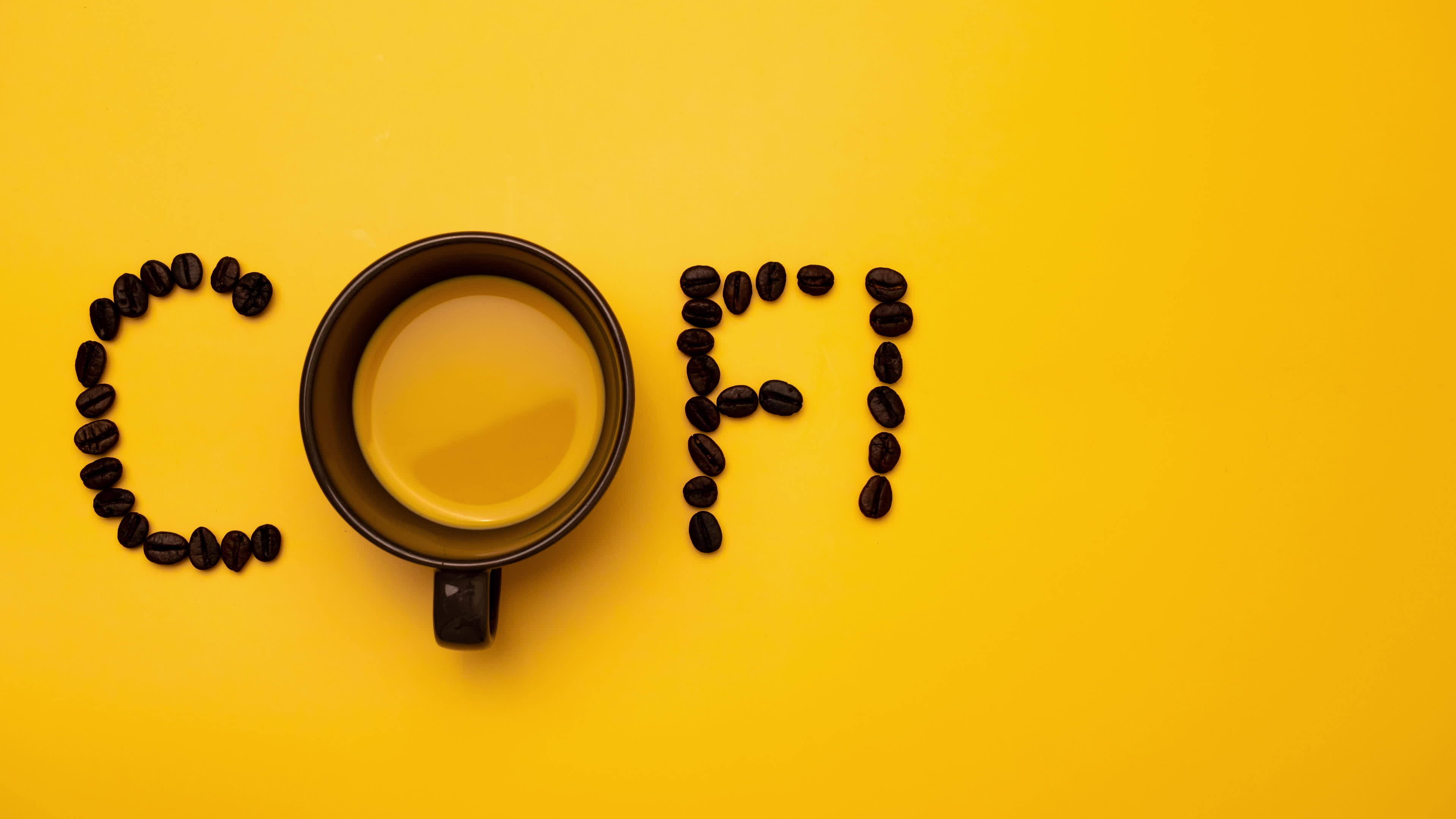 Stop Motion Of Black Coffee In A Cup With Coffee Beans Making Coffee stop-motion-of-black-coffee-in-a-cup-with-coffee-beans-making-coffee