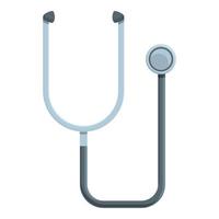 Stethoscope icon cartoon vector. Heart doctor vector