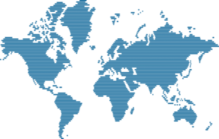 eenvoud moderne abstracte geometrie wereldkaart. png