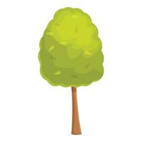 Park tree icon cartoon vector. Garden hedge vector