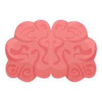 Brainstorming icon cartoon vector. Work concentration vector