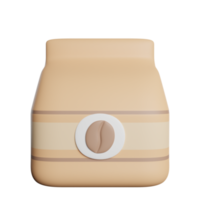 bolsa de café png