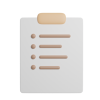 Clipboard Order Whislist png