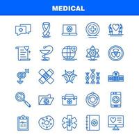 iconos de líneas médicas establecidos para infografías kit uxui móvil y diseño de impresión incluyen pulmones parte del cuerpo médico ciencia medicina salud colección médica logotipo y pictograma de infografía moderna vector