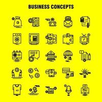 Business Concepts Line Icons Set For Infographics Mobile UXUI Kit And Print Design Include Document File Text Text File Idea Bulb Target Collection Modern Infographic Logo and Pictogram vector