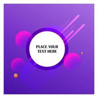 Abstract line background with purple background vector