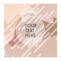 Brown and white pattern background vector