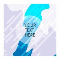 Colorful background with typography vector