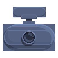 System dashcam icon cartoon vector. Video recorder vector