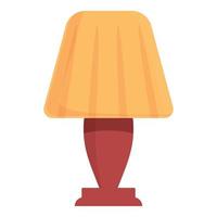 Desk lamp icon cartoon vector. Insomnia sleep vector