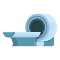 Mri scan icon cartoon vector. Tomography machine vector