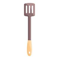 Cutlery spatula icon cartoon vector. Grill bbq vector