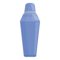 Vacuum bottle icon, cartoon style vector