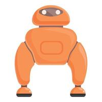 Smart robot icon cartoon vector. Cute toy vector