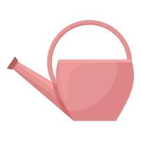 Watering can icon cartoon vector. House service vector