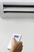 Remote control of the air conditioner AC photo