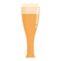 Beer glass icon cartoon vector. Czech republic vector