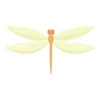 Summer dragonfly icon cartoon vector. Insect wing vector