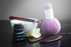 Tools for different kinds of asian massages photo
