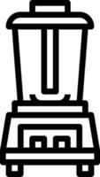 blender mixer juice shake kitchen - outline icon vector