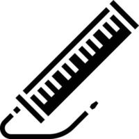 melodion music musical instrument - solid icon vector