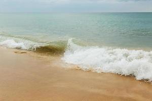 Beautiful water in Andaman sea in Thailand photo