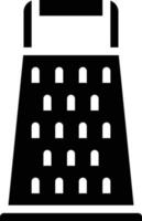 grater slice vegetable cheese kitchen - solid icon vector
