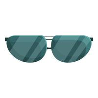 Sunglasses icon, cartoon style vector