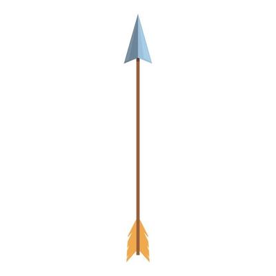 Bow arrow icon cartoon vector. Archery target