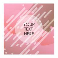 Colorful background with typography vector